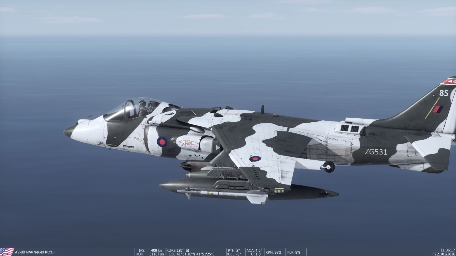 RAF 1 Squadron BAE Harrier 