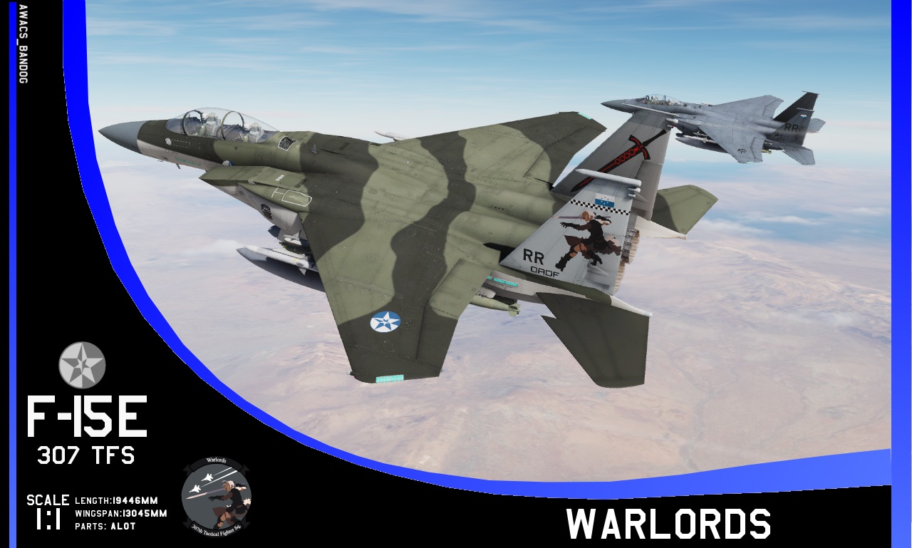  Ace Combat - 307th Tactical Fighter Squadron 'Warlords'