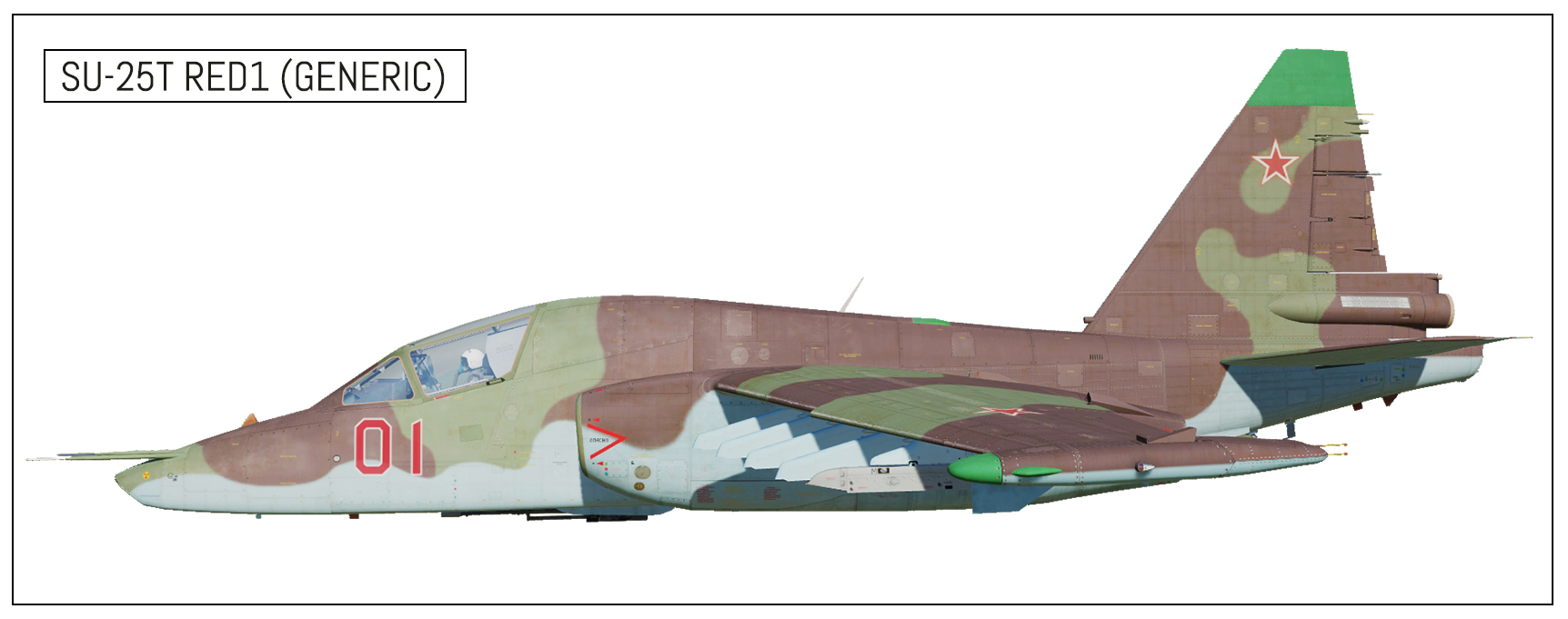 SU-25T RED-01 Generic (Skin) (1.2)