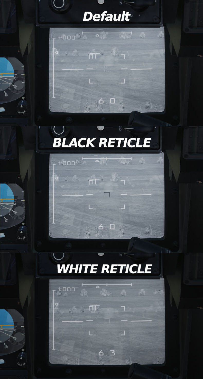 Ka-50 Shkval Reticle Mod
