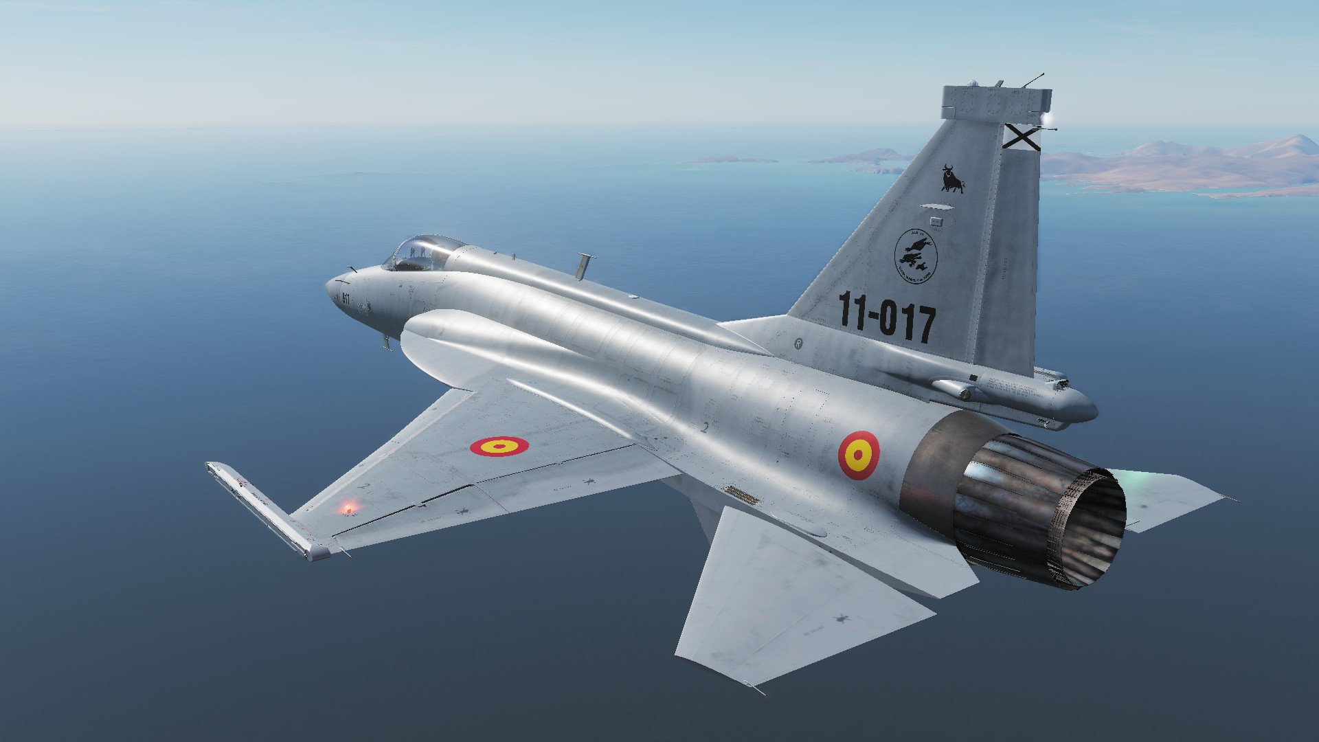 Fictional Spanish AF Ala 11 JF-17 Thunder. 