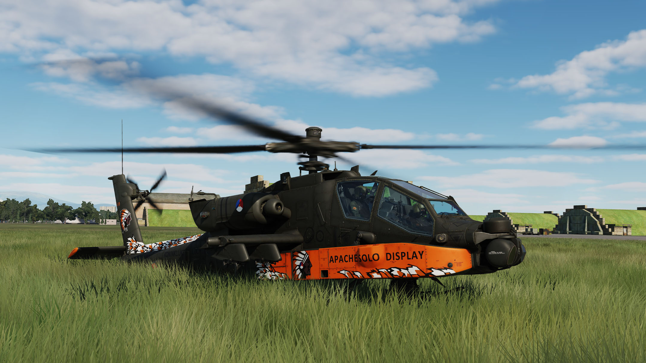 AH-64 Apache, Royal Netherlands Air Force Q-19 