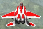 F-15C Custom skin Red and White