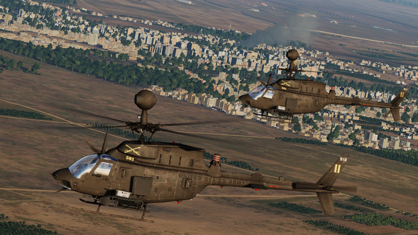 Default AI OH-58D Kiowa Warrior Livery Pack