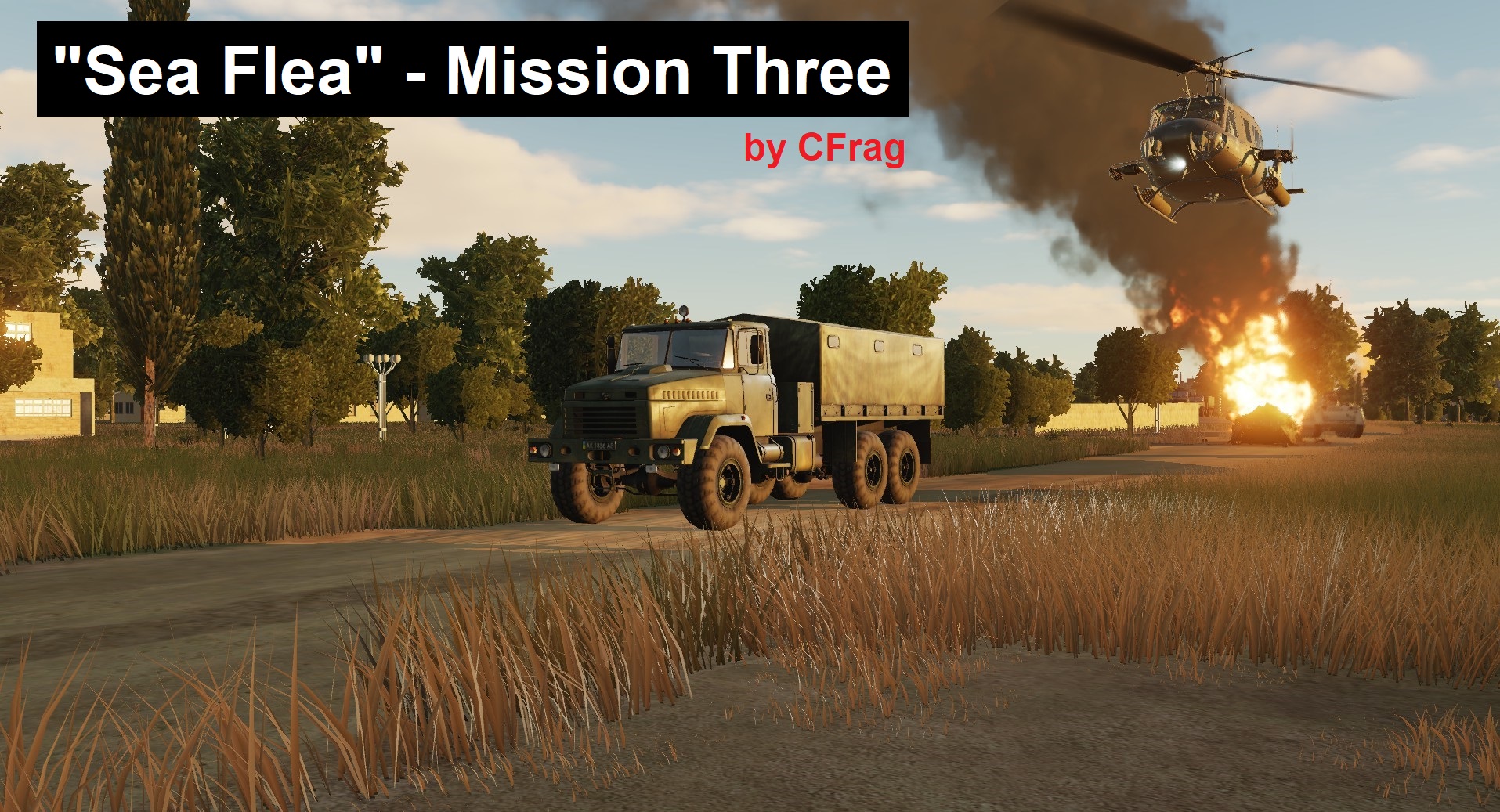 Sea Flea Mission Three: UH-1 Single/Two Player (Syria Map, Super Carrier)