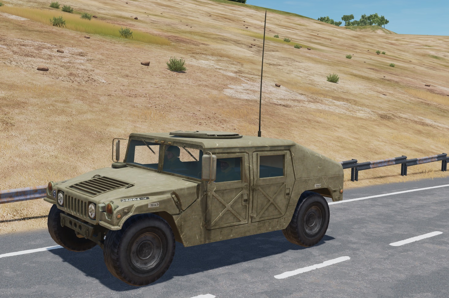 IDF Hummer Vehicle