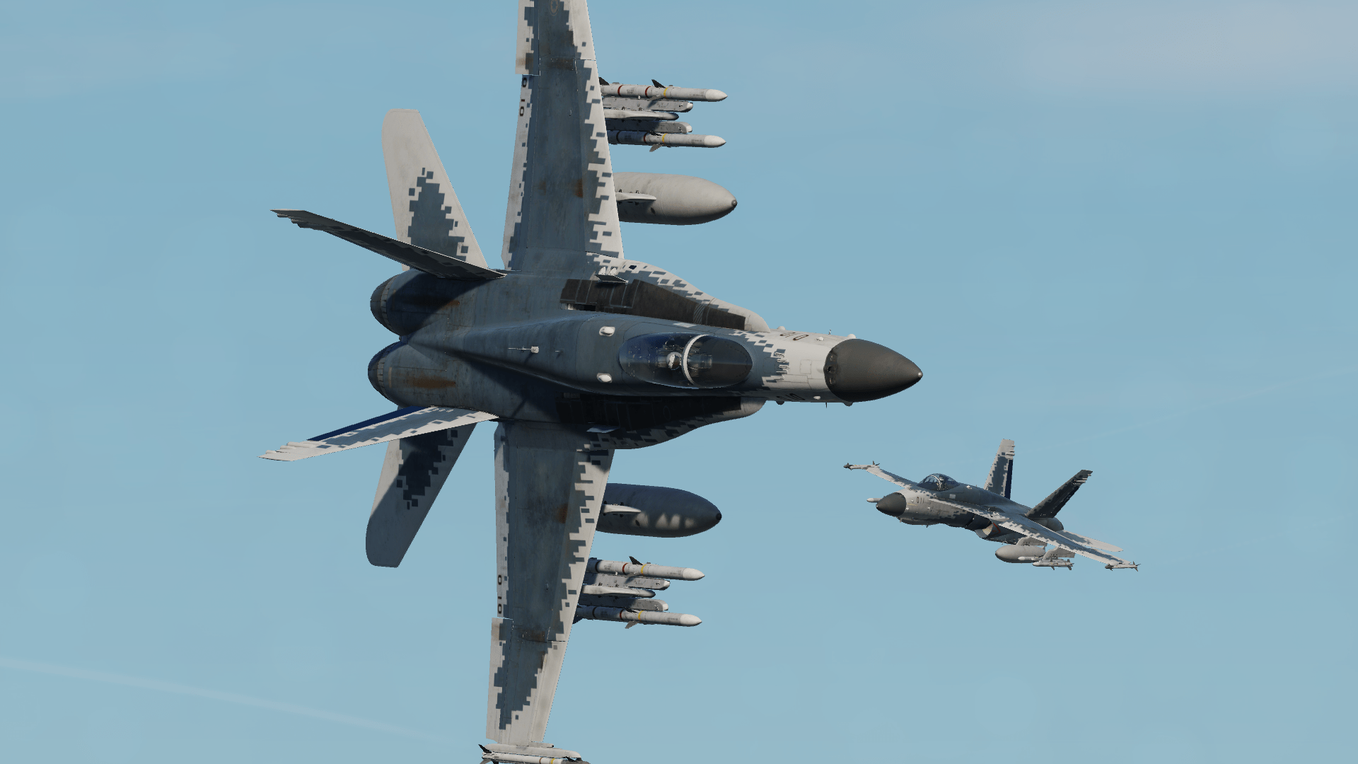 Digital AirForce Fictional F-18 "Aggressor"