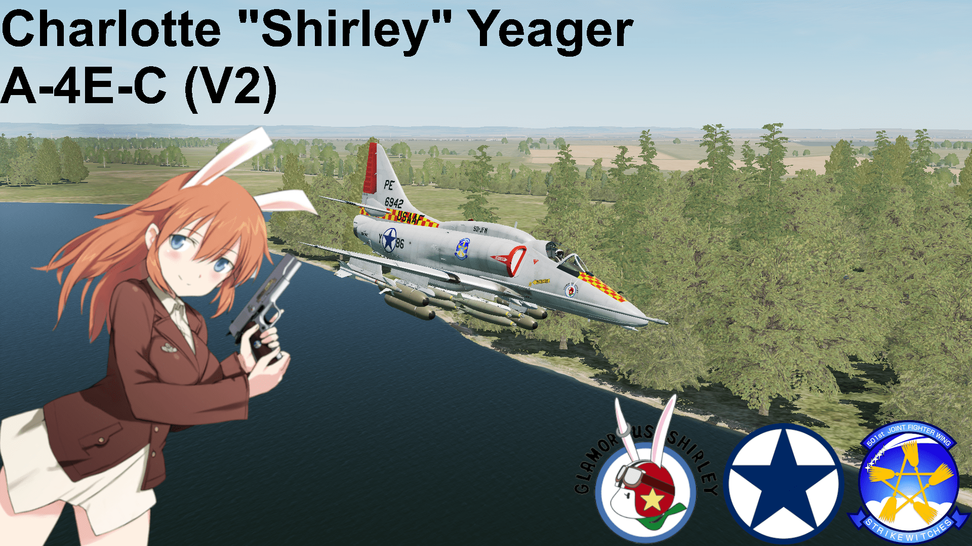 (V2 WITH FIXES) World Witches - Charlotte "Shirley" Yeager A-4E-C