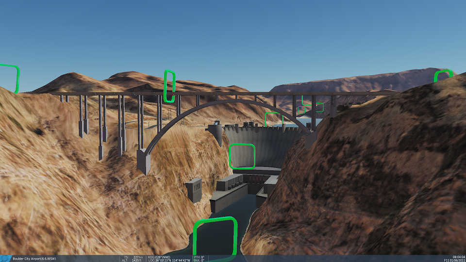 F-16C Hoover Damn / Las Vegas Speed Run