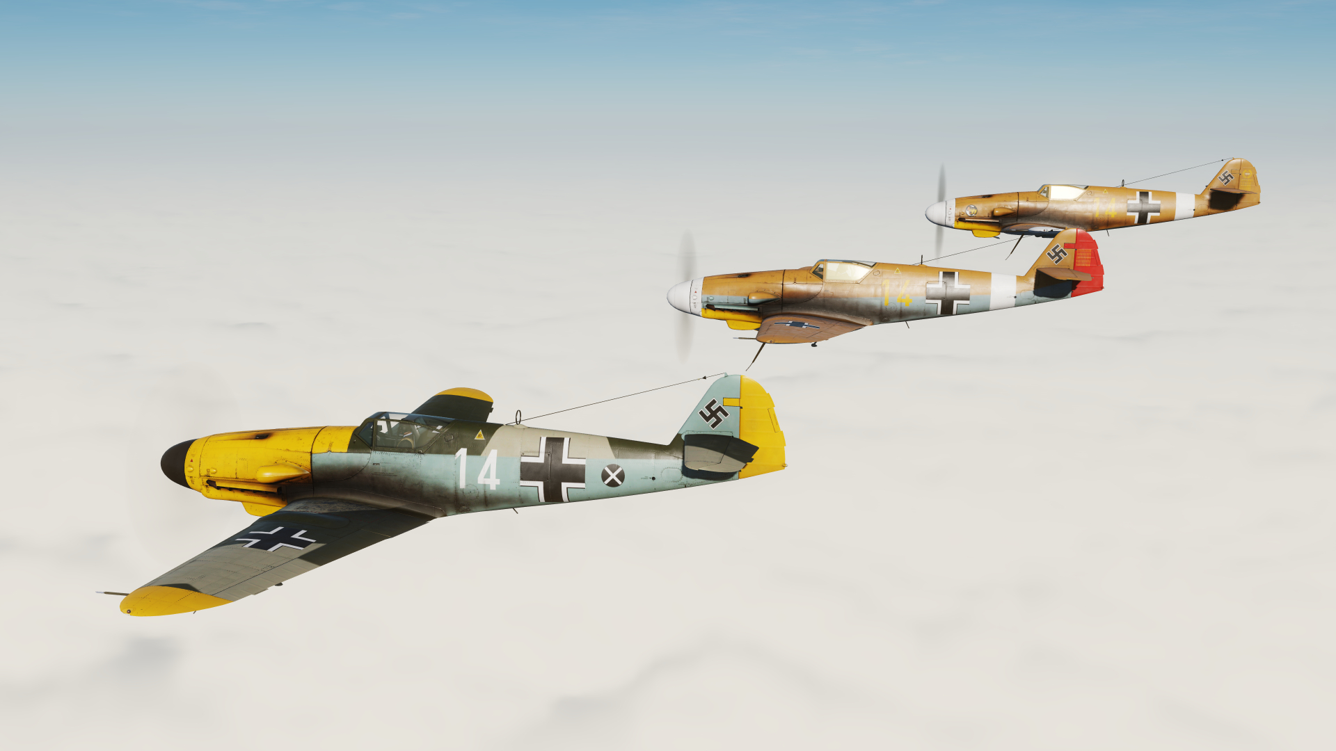 Bf 109 Hans-Joachim Marseille Pack
