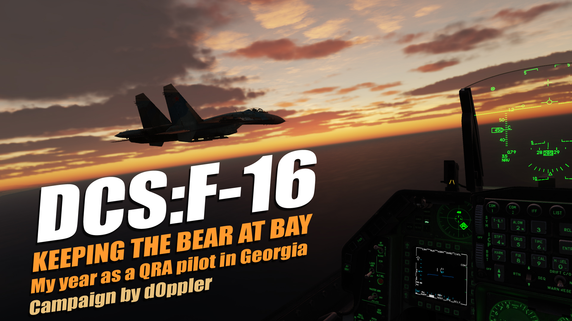 Keeping the bear at bay - 2.8 Viper Campaign with voiceovers - QRA missions - Cold war