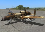 Fictional A-10C Peanut camo scheme