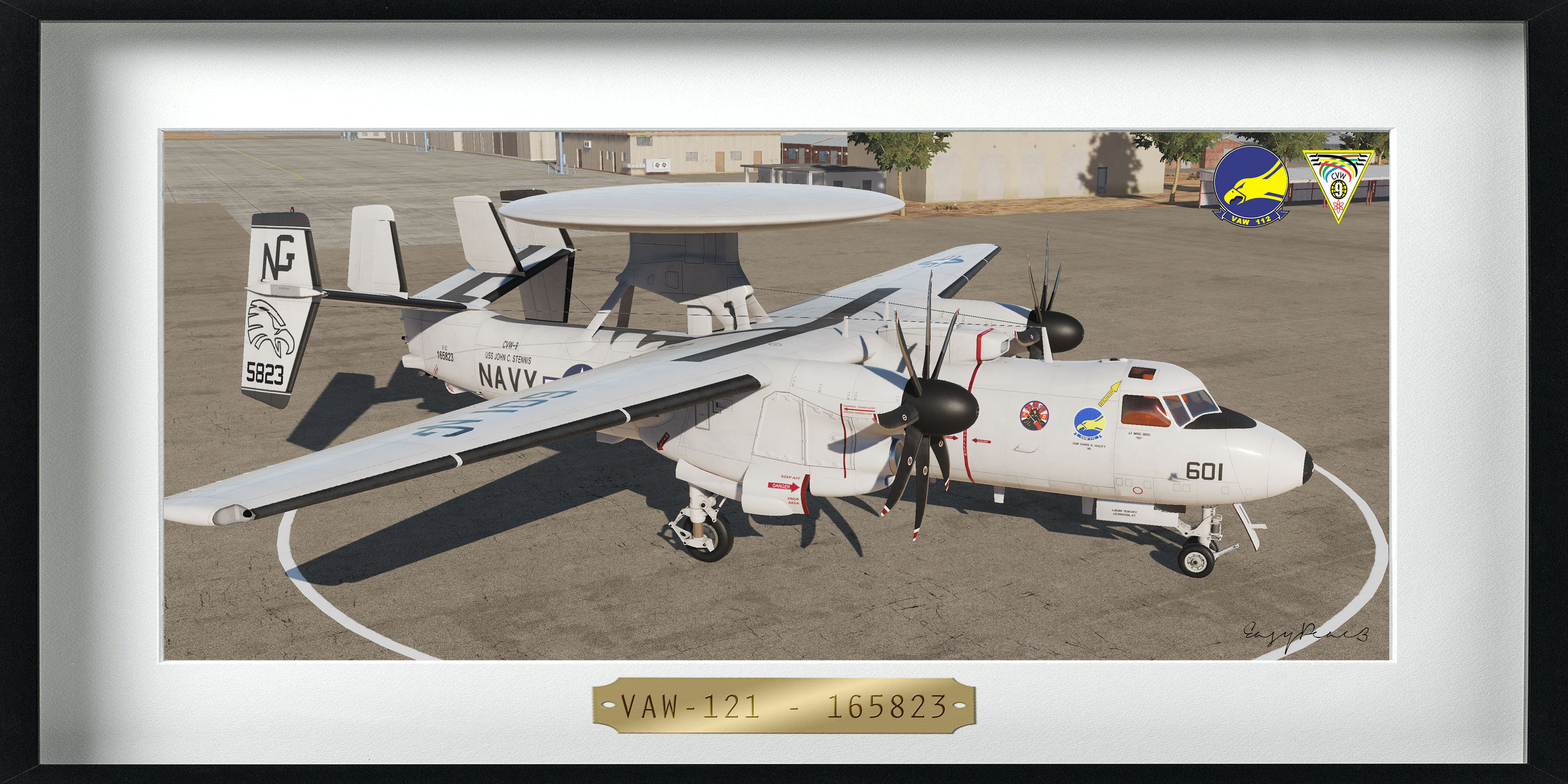 VAW 112 - "Golden Hawks" - 165823 (4K) V1.2