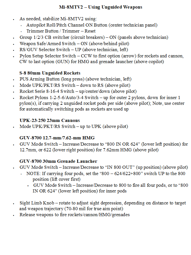 Mi-8MTV2 Kneeboards by AKA_Relent