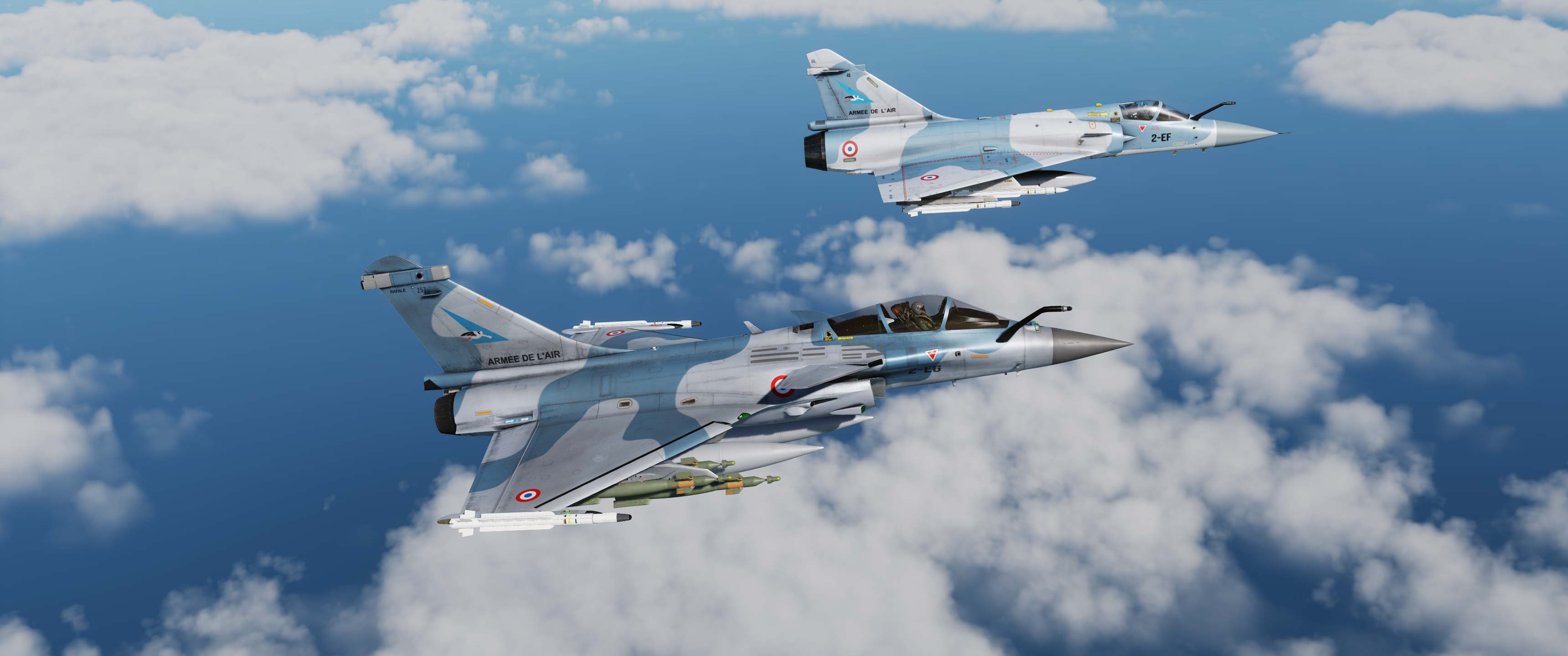 Skin RAF team SPLIT AIR -  Rafale EC 1/2 Cigognes
