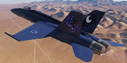 Luna's F-18