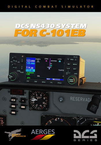 DCS: NS 430 Intégration du système de navigation au poste de pilotage du C-101EB