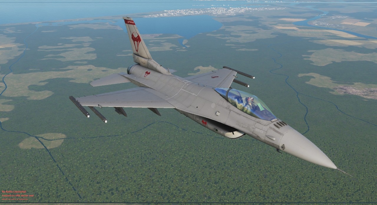 F16 fictional aggressor-style Clean