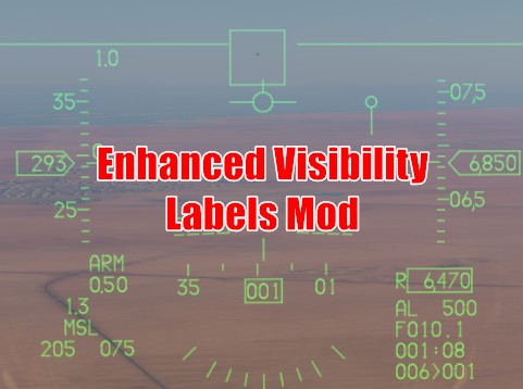 Enhanced Visibility Labels Mod
