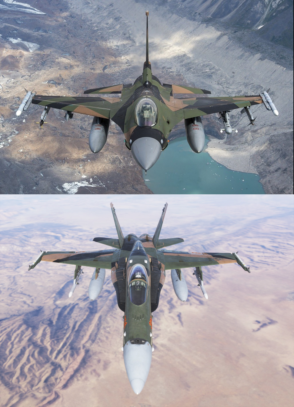 Fictonal BDU Splinter (F-16) for F/A-18C Hornet