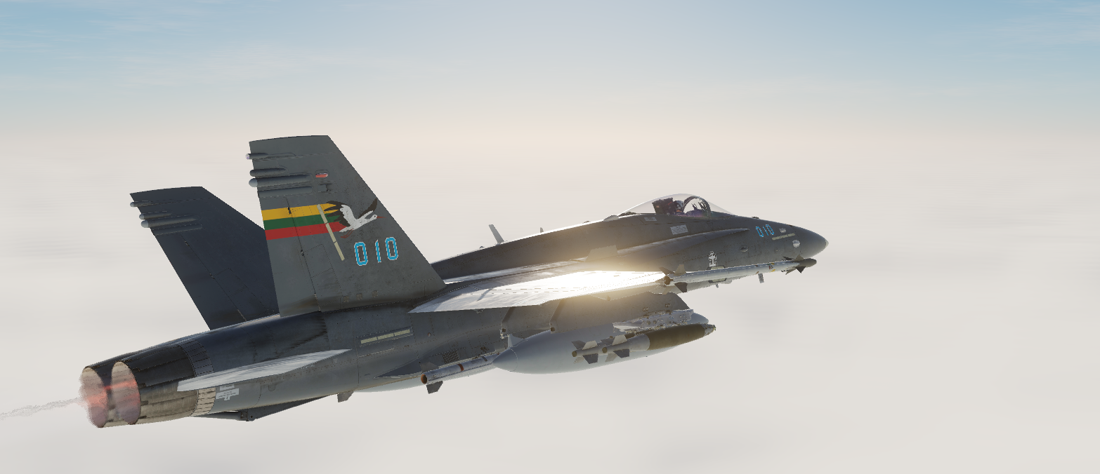 Lithuanian F-18C