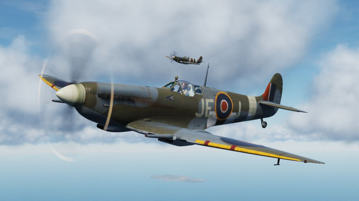 Johnnie Johnson's june 1944 Spitfire.