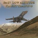 Su-27 Low Level Flight Training