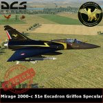 Mirage 2000-c 51e Escadron Griffon Specular 