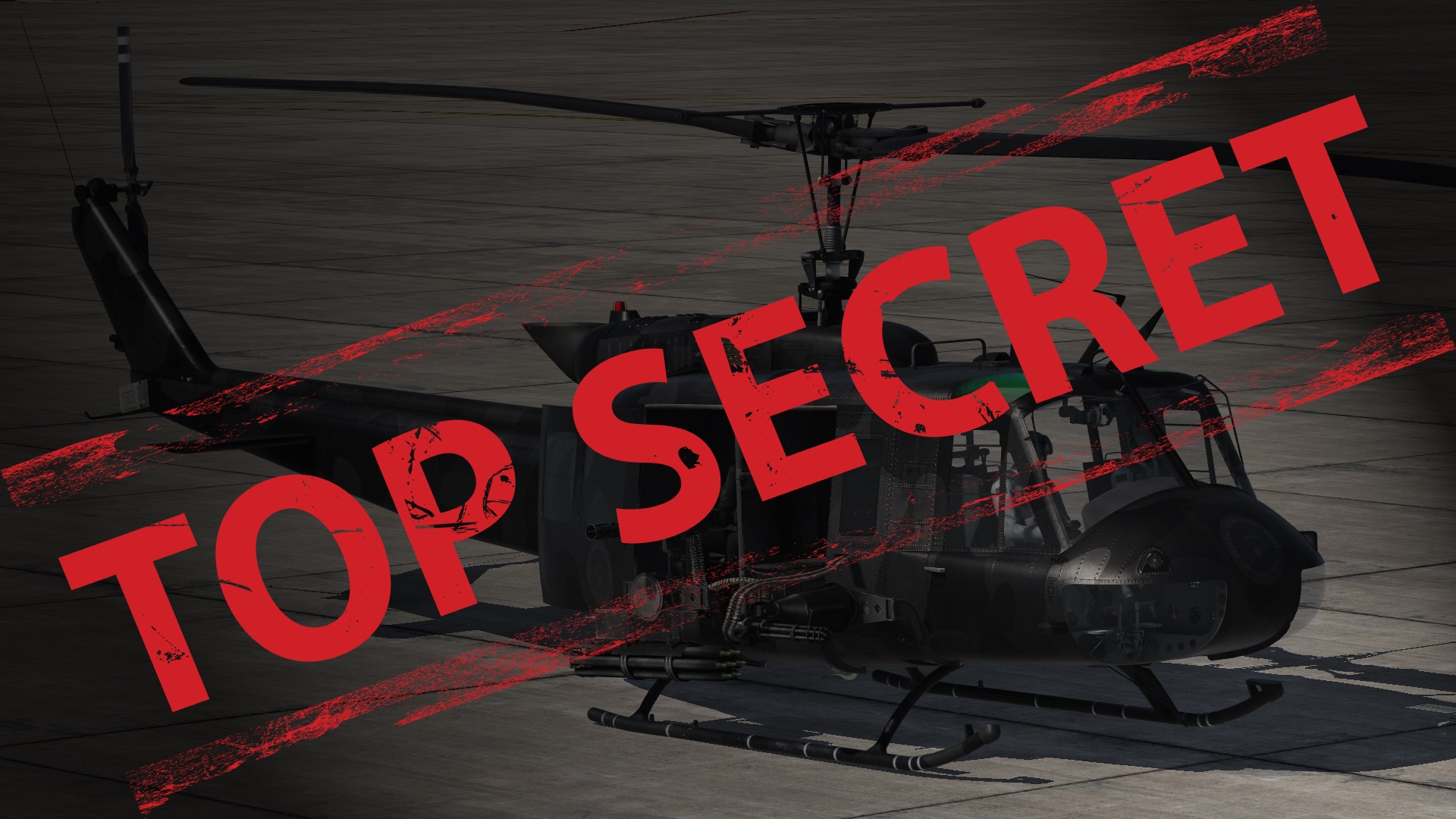 C.I.A Black Helicopter