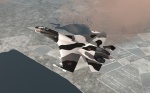Su-27 Flanker USAF "Snow" skin