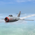 МиГ-15бис против звеньев Mustang, Sabre, МиГ-21, МиГ-15.