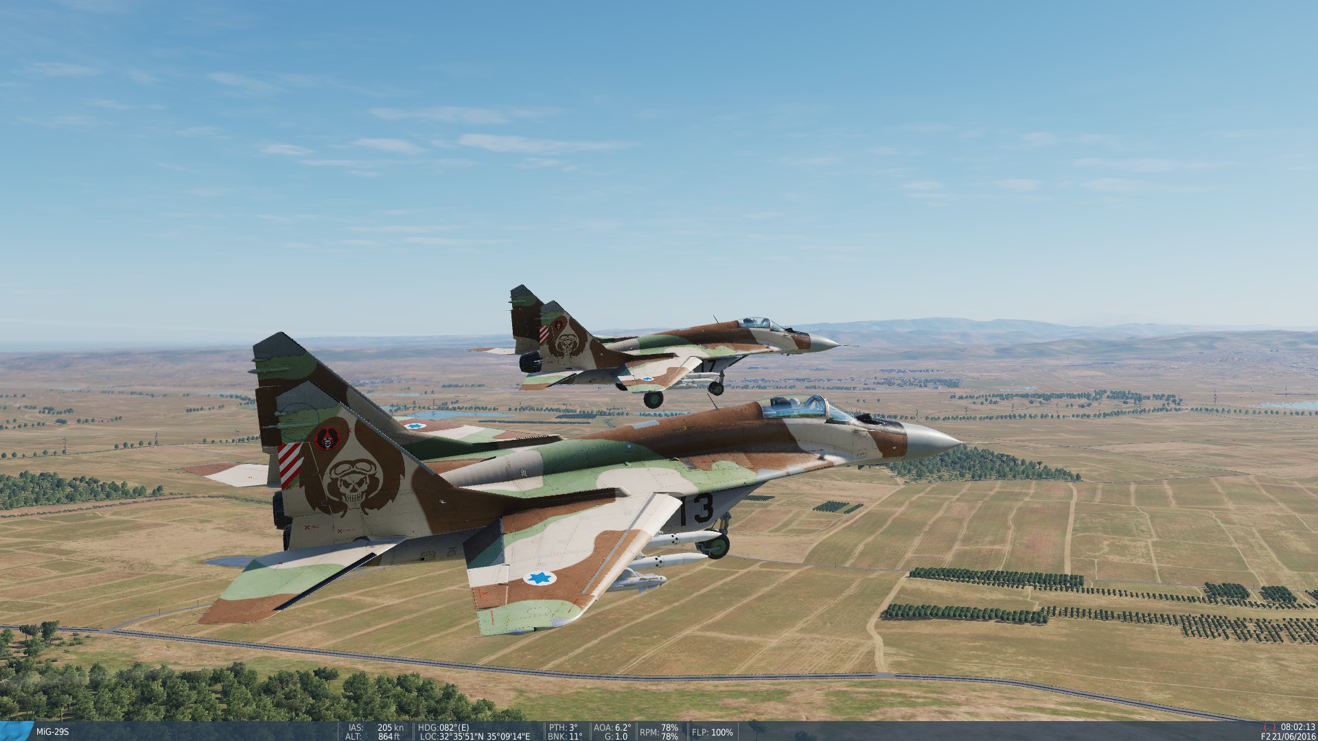 MiG-29IS Israeli Air Force - Squadron 101  