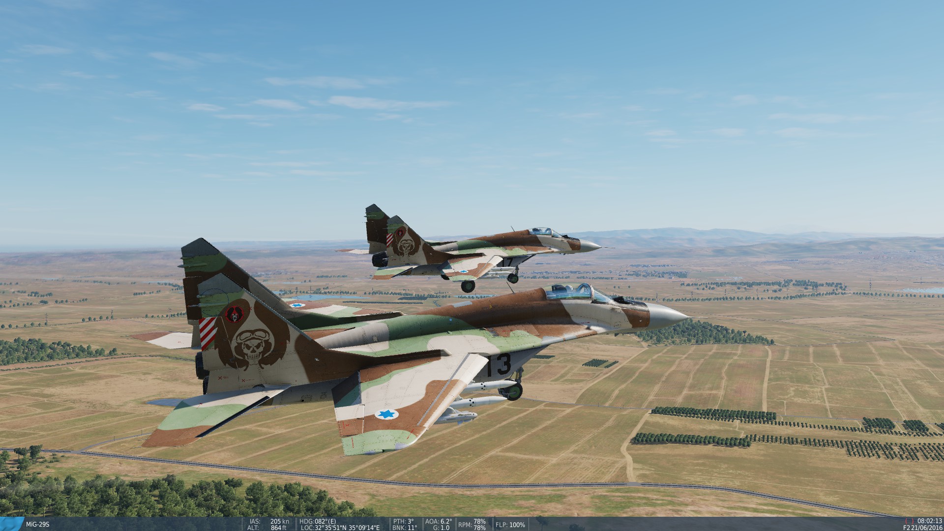 MiG-29IS Israeli Air Force - Squadron 101  