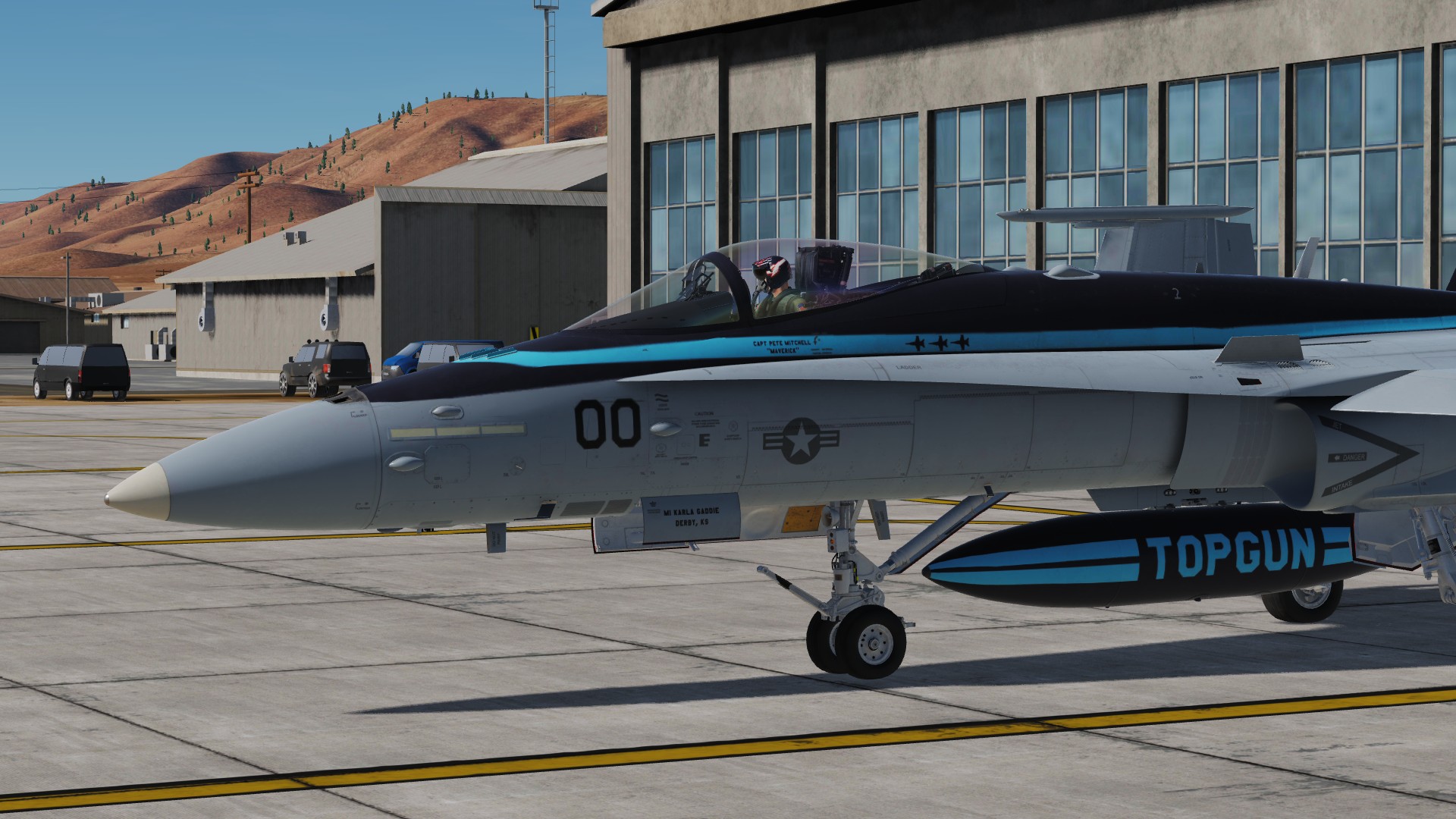 F/A-18C Lot 20, NFWS "TOPGUN", Cpt. 