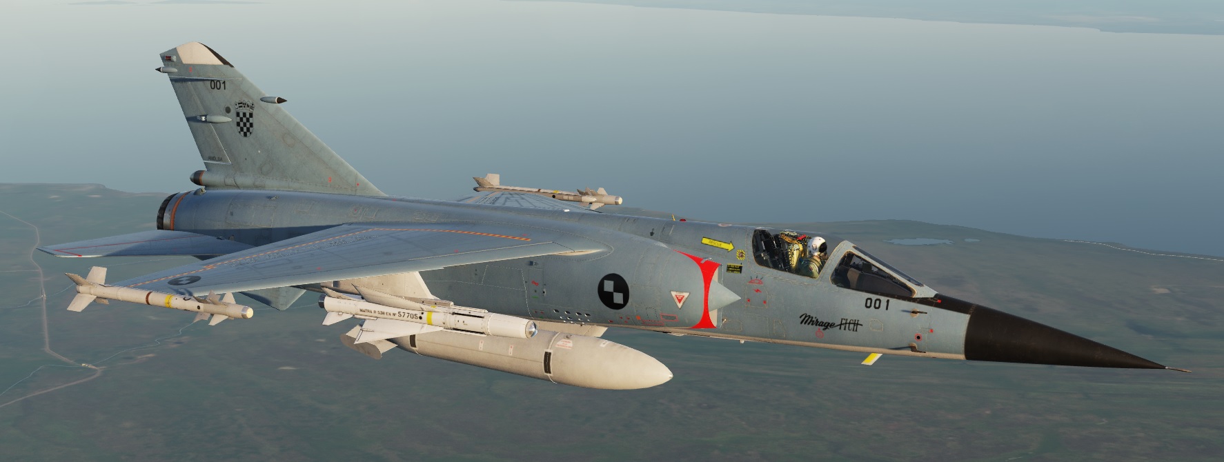 Mirage F1CE Croatian Air Force Pack(Fictional)