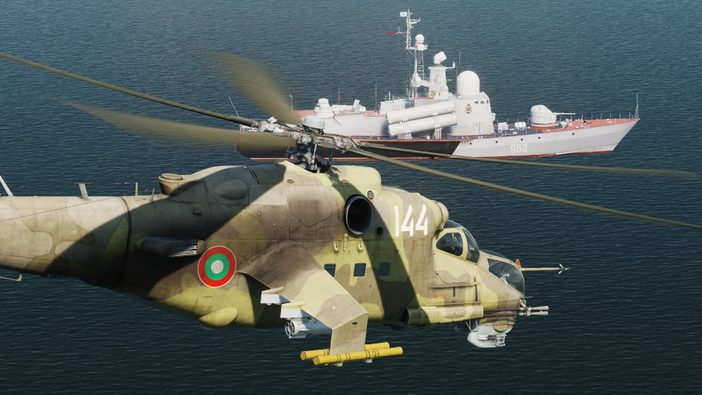 Bulgarian Air Force Mi-24V 144