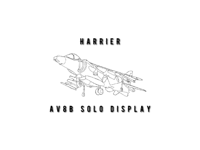 RAF Solo Harrier Skin