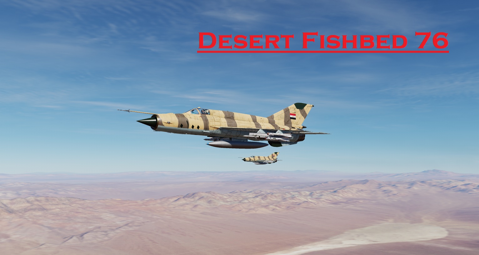 Desert Fishbed 76 using Mbot Dynamic Campaign Engine