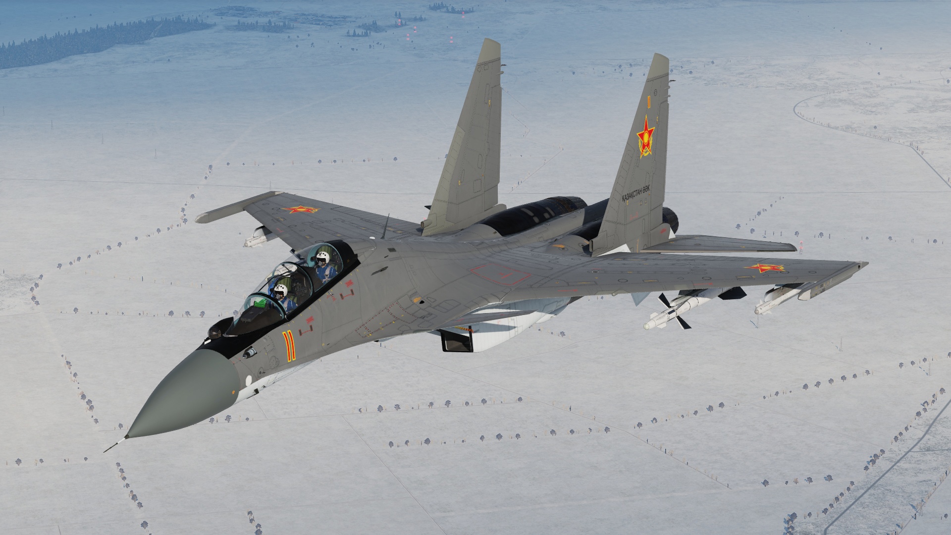 Су-30СМ ВВС Казахстана - Su-30SM Kazakhstan Air Forces