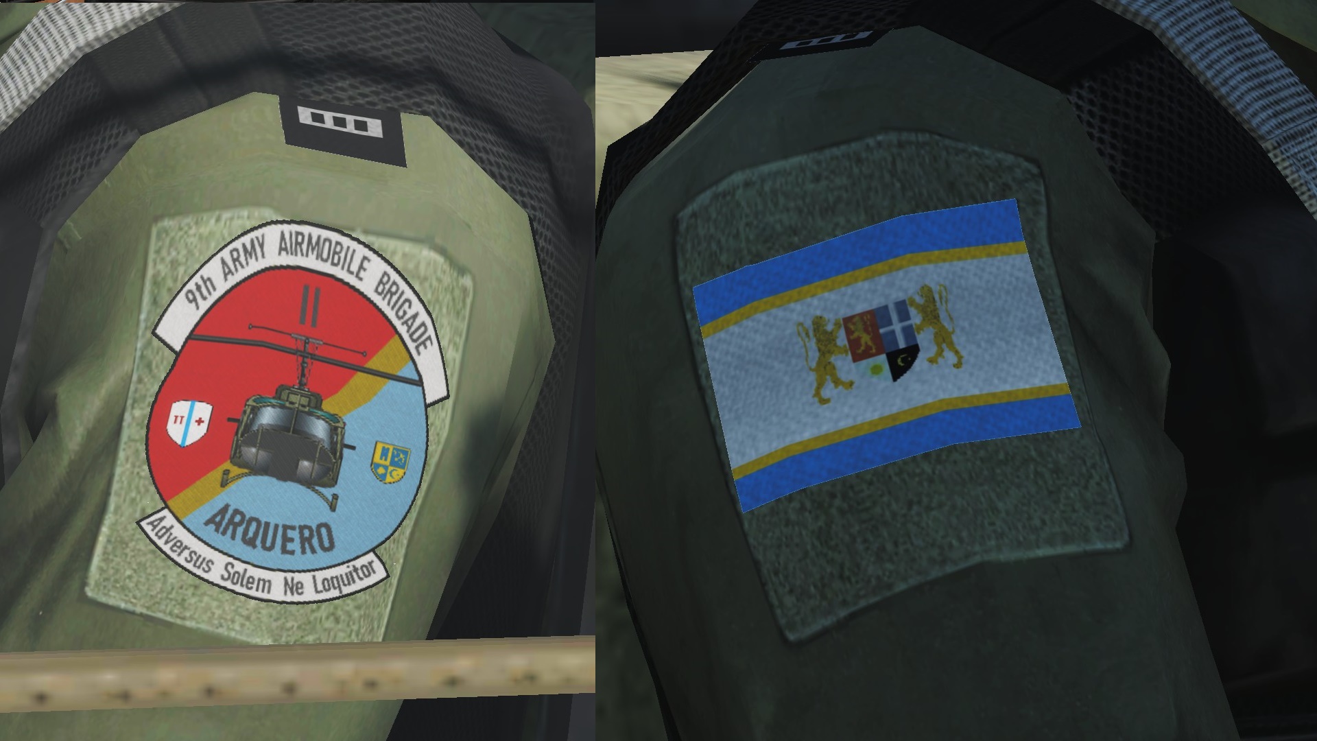 Sapin Army UH-1H - Ace Combat Zero (9th AAB, 2nd Sqd) *UPDATED*