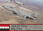 Iraqi Air Force Mig-21bis (11th Sqd) Captain Munir Redfa.