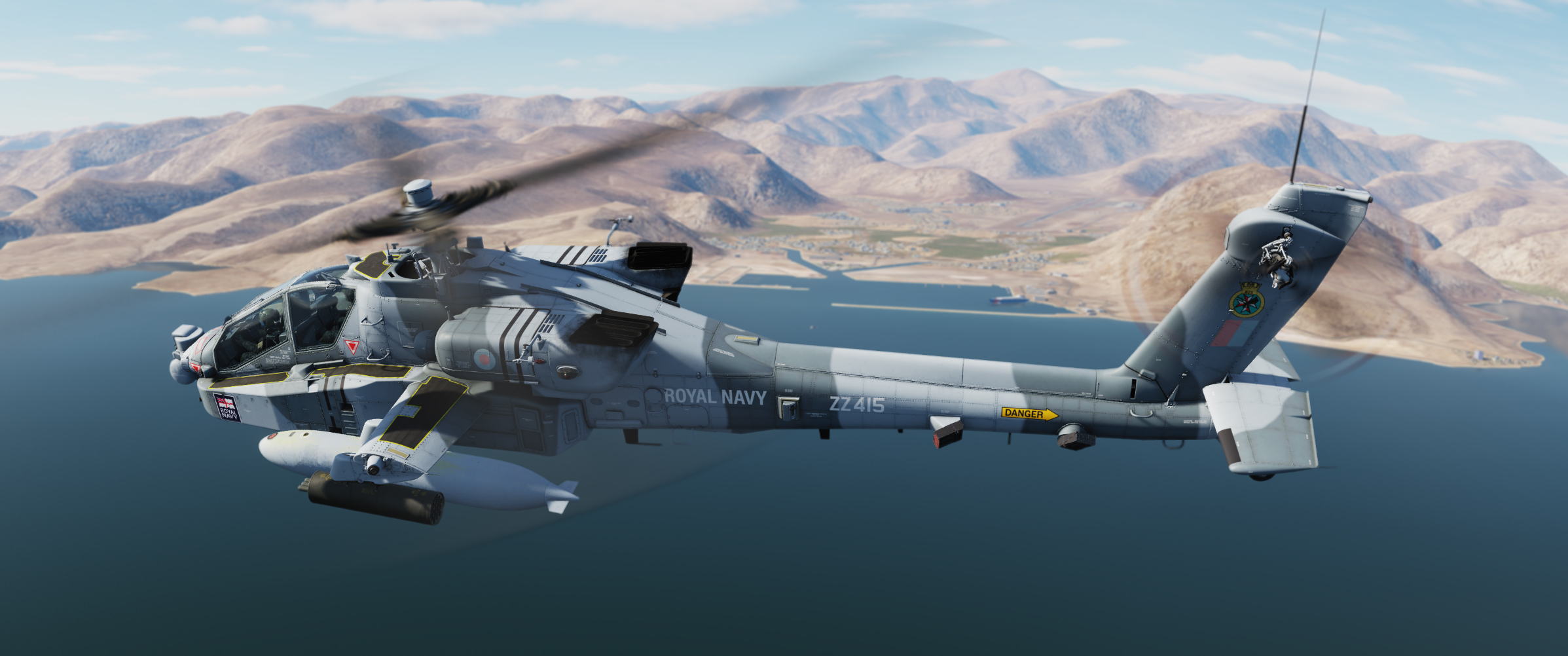 Royal Navy Apache AH64 "Wildcat"  825 Naval Air Squadron