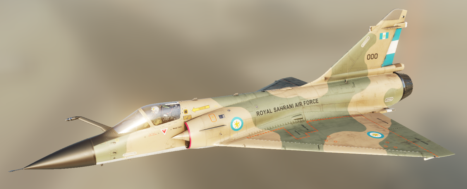 Royal Sahrani M-2000C skin pack