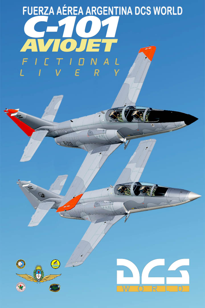 C-101 Aviojet de la Fuerza Aérea Argentina (Ficcional) 