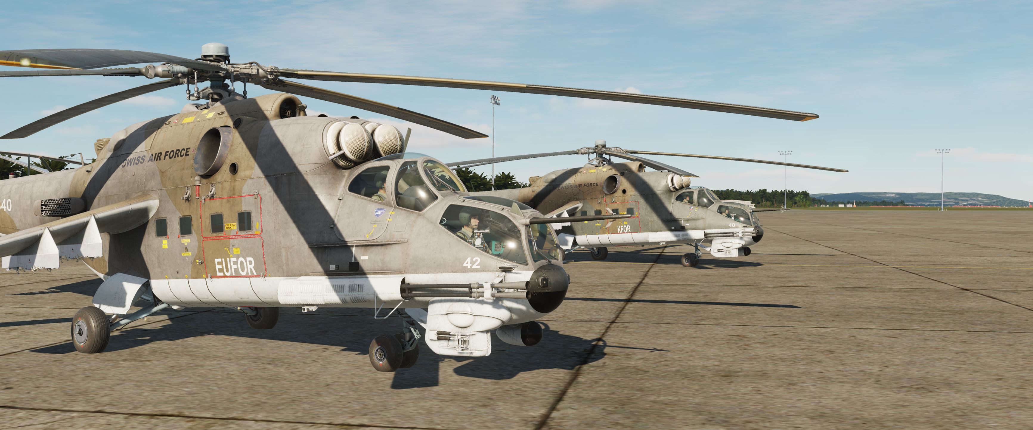 Mi-24P -Swiss Air Force (green and gray version) - v1.3