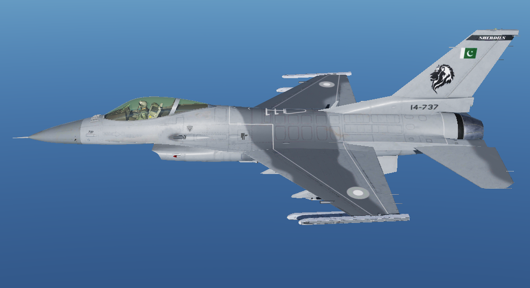 F16C Pakistan AirForce No.19 Squadron Livery V1.2