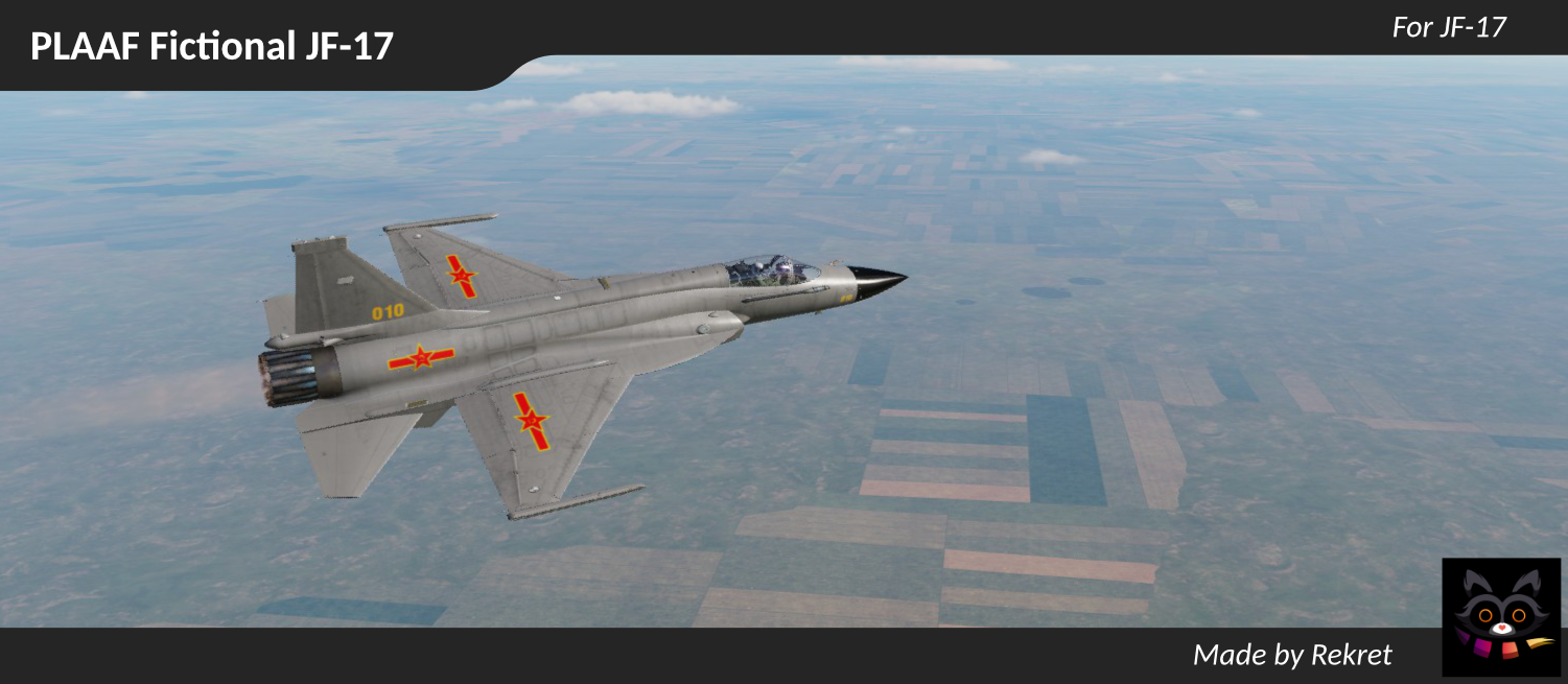PLAAF skin for the JF-17 [ Fictional ]