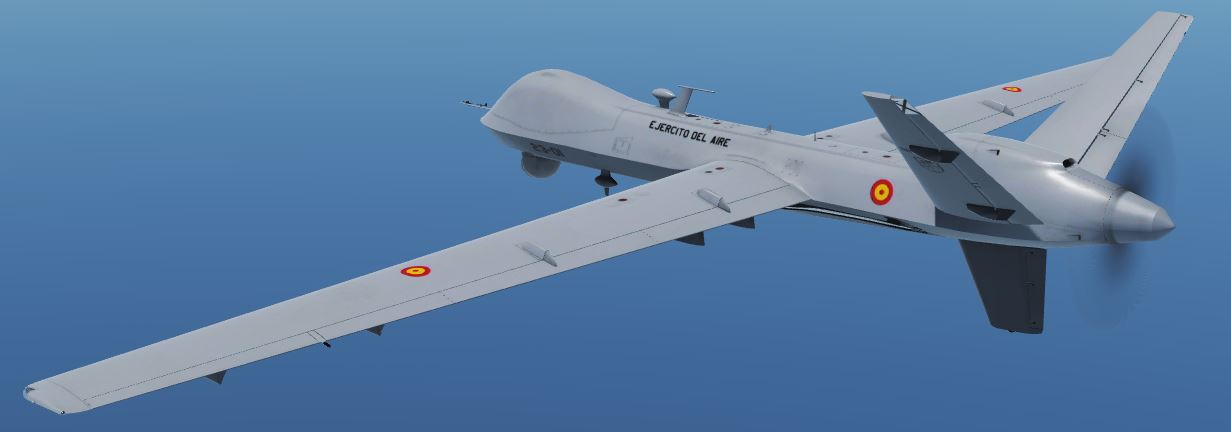 NR.05 Predator B Ejército del Aire