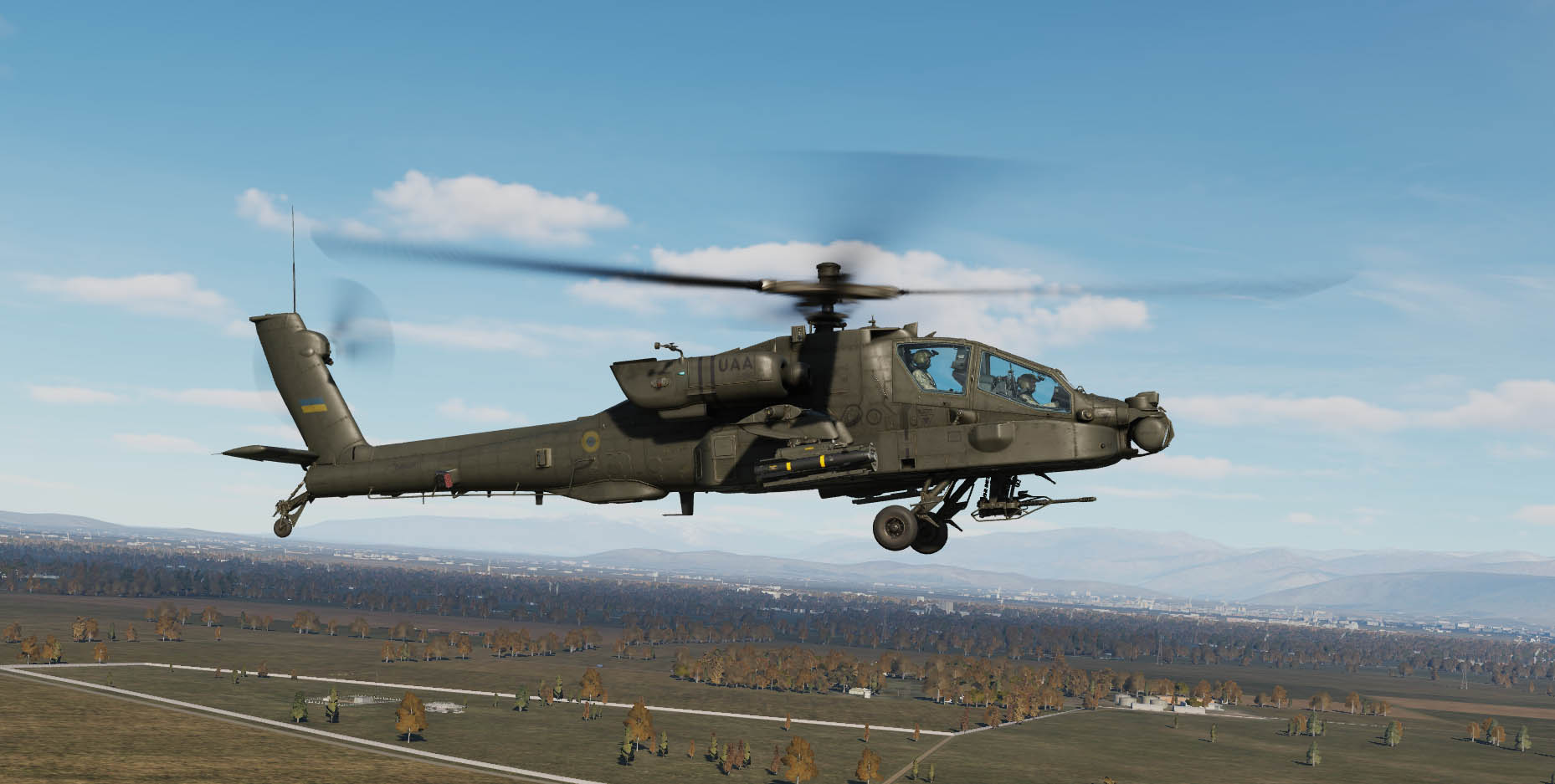 Ukrainian Army Aviation - Olive Drab (Low Visibility Markings) - Fictional