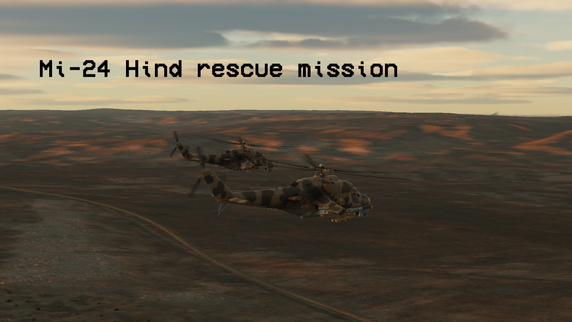 Skalmans Mi-24P COOP Rescue mission